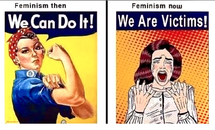 What’s the difference between a baby and a feminist?